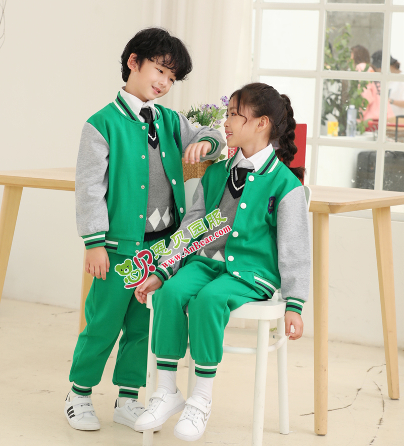 N20334幼兒園秋冬園服-2019新款園服|2020春季新款校(xiào)服