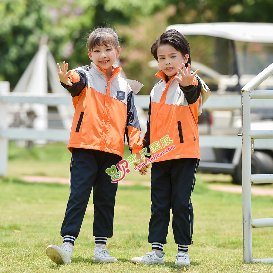 N20418幼兒園秋冬園服-2020秋季新款園服|2021春季新款校(xiào)服