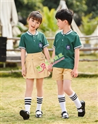 N10383AB幼兒園夏季園服-2021夏季新款園服|2021夏裝新款校(xiào)服