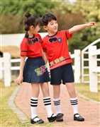 N10431AB幼兒園夏季園服-2021夏季新款園服|2021英倫風校(xiào)服