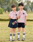 N10448AB幼兒園夏季園服-2021夏季新款園服|2021英倫風校(xiào)服