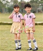 N10455AB幼兒園夏季園服-2021夏季新款園服|2021英倫風校(xiào)服