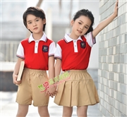 N10489AB幼兒園夏季園服-2022夏季新款園服|2022英倫風校(xiào)服|恩貝依頓園服