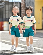 N10553AB幼兒園夏季園服-2023夏季新款園服|2023運動款校(xiào)服|恩貝依頓園服