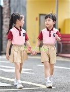 N10559AB幼兒園夏季園服-2023夏季新款園服|2023英倫風校(xiào)服|恩貝依頓園服