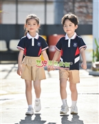 N10561AB幼兒園夏季園服-2023夏季新款園服|2023英倫風校(xiào)服|恩貝依頓園服