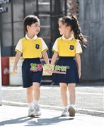 N10562AB幼兒園夏季園服-2023夏季新款園服|2023英倫風校(xiào)服|恩貝依頓園服