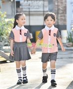 N10567AB幼兒園夏季園服-2023夏季新款園服|2023英倫風校(xiào)服|恩貝依頓園服