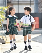 N10568AB幼兒園夏季園服-2023夏季新款園服|2023英倫風校(xiào)服|恩貝依頓園服