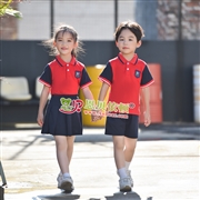  N10569AB幼兒園夏季園服-2023夏季新款園服|2023英倫風校(xiào)服|恩貝依頓園服