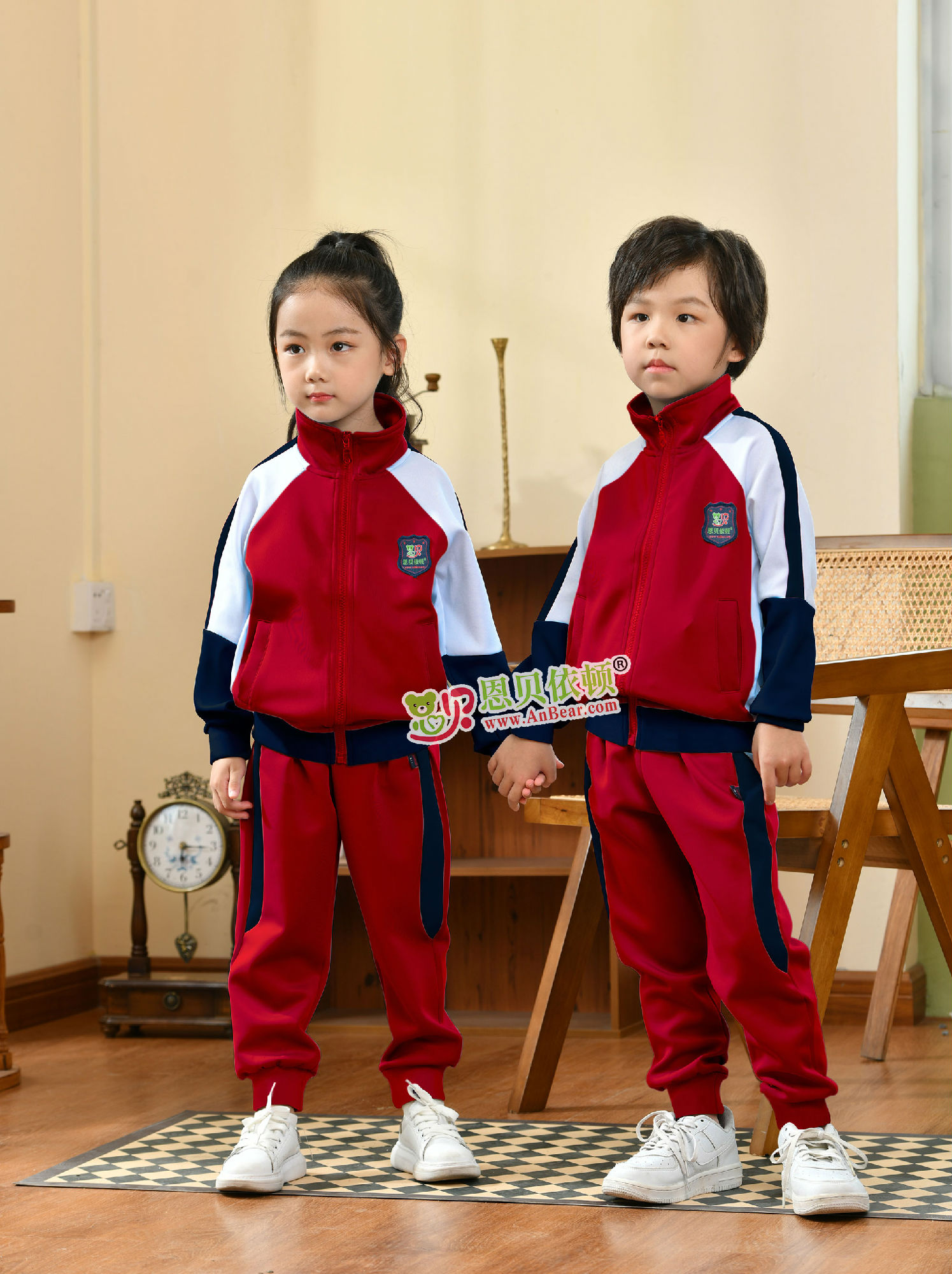 N20583-1幼兒園春秋園服2023-2024春秋季新款園服|校(xiào)服定制(zhì)源頭廠