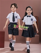 N10591AB幼兒園夏季園服-2024夏季新款園服|2024英倫風校(xiào)服|恩貝依頓園服