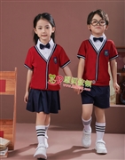 N10600AB幼兒園夏季園服-2024夏季新款園服|2024英倫風校(xiào)服|恩貝依頓園服