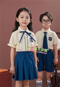 N10605AB幼兒園夏季園服-2024夏季新款園服|2024英倫風校(xiào)服|恩貝依頓園服