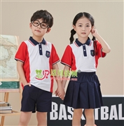 N10609AB幼兒園夏季園服-2024夏季新款園服|2022英倫風校(xiào)服|恩貝依頓園服